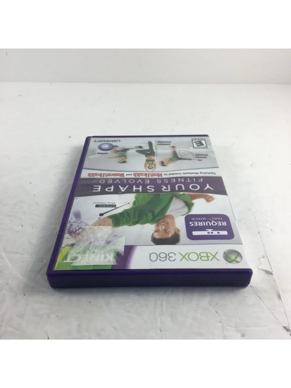 MICROSOFT XBOX 360 KINECT YOUR SHAPE FITNESS EVOLVED GAME MANUAL INCLUDED